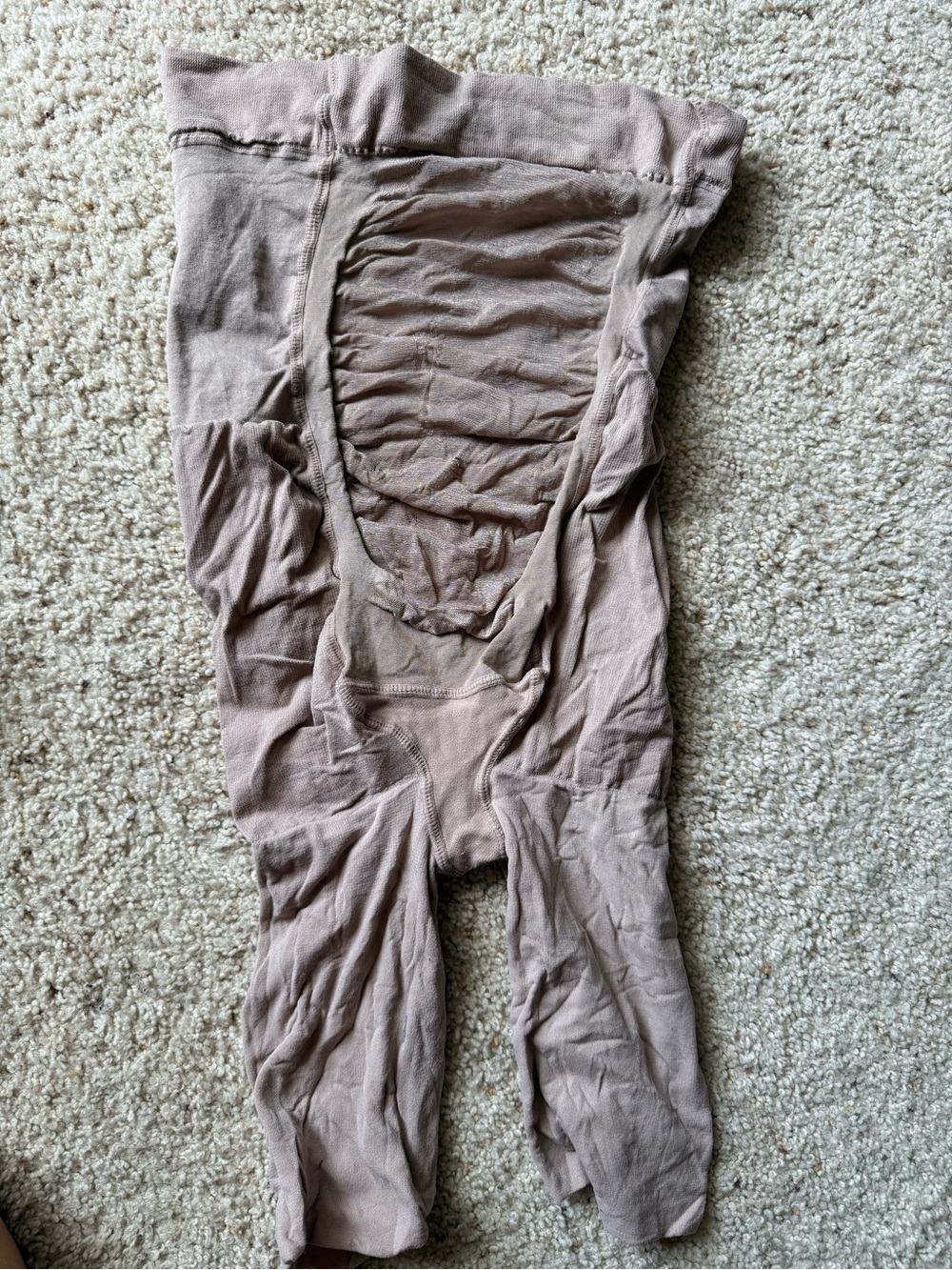 SPANX Nude/Taupe Seamless Shapewear Bodysuit for pregnancy